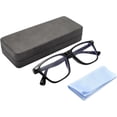 thumbnail image 2 of SANHOOPOLO Blue Light Blocking Glasses Computer Gaming Glasses Frame for Women Men Clear Lens Eye Protection, 2 of 8