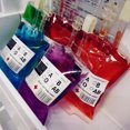 thumbnail image 2 of Halloween Energy Blood Props Cosplay Reusable Bag Drink Pouch 5PCS Kitchen，Dining & Bar, 2 of 8