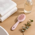 thumbnail image 6 of Purple Scalp Massage Comb for Hair Detangling – Soft Flexible Bristles, Dry & Wet Use, Ergonomic Handle, Travel-Friendly Hair Brush for Straight to Wavy Hair, 6 of 8