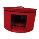 thumbnail image 4 of Caja para sombreros, caja para sombreros para viajes, estuche redondo grande para transportar sombreros, organizador de armario decorativo para gorras 50x26cm, 4 of 9
