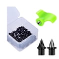 thumbnail image 3 of GARENDE 50 Pieces Track Shoe Spikes Replacement Spikes for Short Running Competition Black, 3 of 9