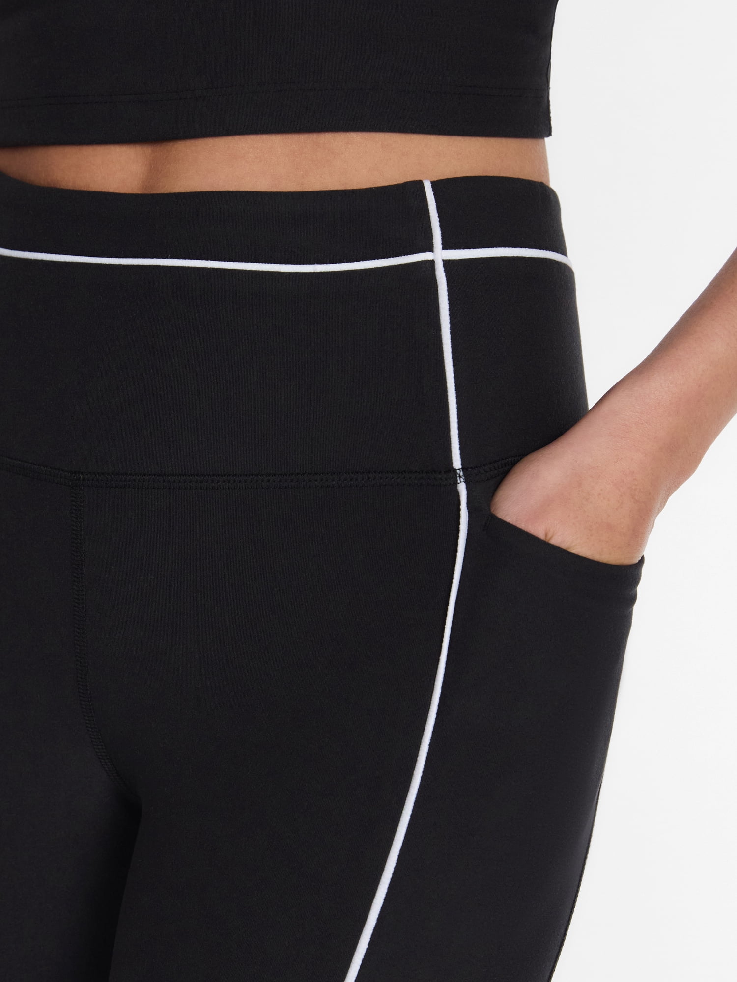 Athletic Works Women's and Women's Plus ButterCore Capris, Sizes XS-4X