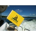 thumbnail image 2 of FLAGWIN Gadsden Flag 12x18 Don't Tread On Me Boat Flags, Nylon Flags for Outdoor with Brass Grommets,Double Stitched and Fade Proof, 2 of 5