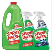 Spray 'n Wash Pre-Treatment Laundry Stain Remover Solution Refill Bottle, 60oz