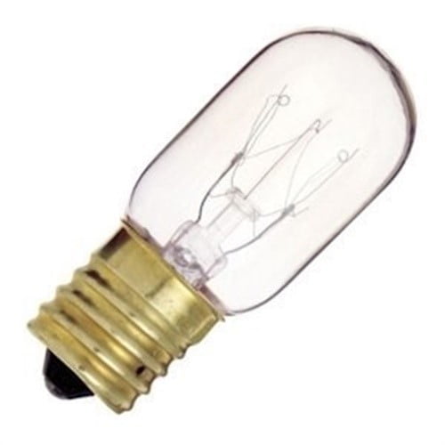 Satco S3911 - 15 watt T7 Incandescent; Clear; 2500 average rated hours; 95 lumens; Intermediate base; 130 volts
