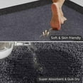 thumbnail image 2 of Machine Washable Kitchen Rug 24" x 36", Non Slip Kitchen Mat for Floor, Absorbent Entrance Throw Rug for Bedroom, Hallway, Bathroom, Door, 2 of 14