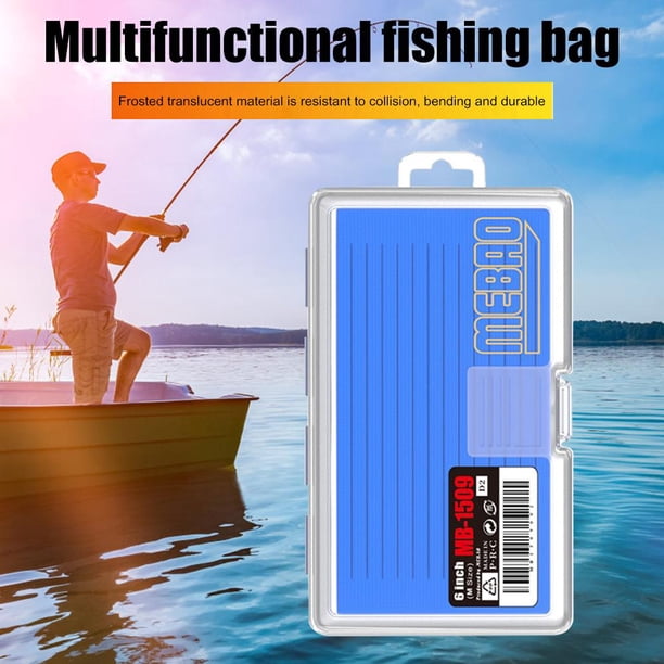 Caja de aparejos de pesca de plástico portátil Caja de almacenamiento de gancho de señuelo de cebo multifuncional Barbie Nuevos Originales