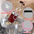 thumbnail image 4 of Canning Pot Water Bath Canner with Stainless Steel Rack and Accessories Kit, Includes Tongs, Funnels and Full Canning Supplies Starter Kits Tools (Pink, Canning Kit Essentials), 4 of 7