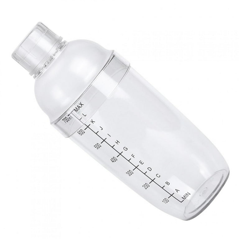 Milk Tea Shaker, PC Resin Multi-Purpose Easy To Wash Portable Shaker Bottle  Clear Scale For Home For Milk Tea Shop For Party For Restaurant For Bar 