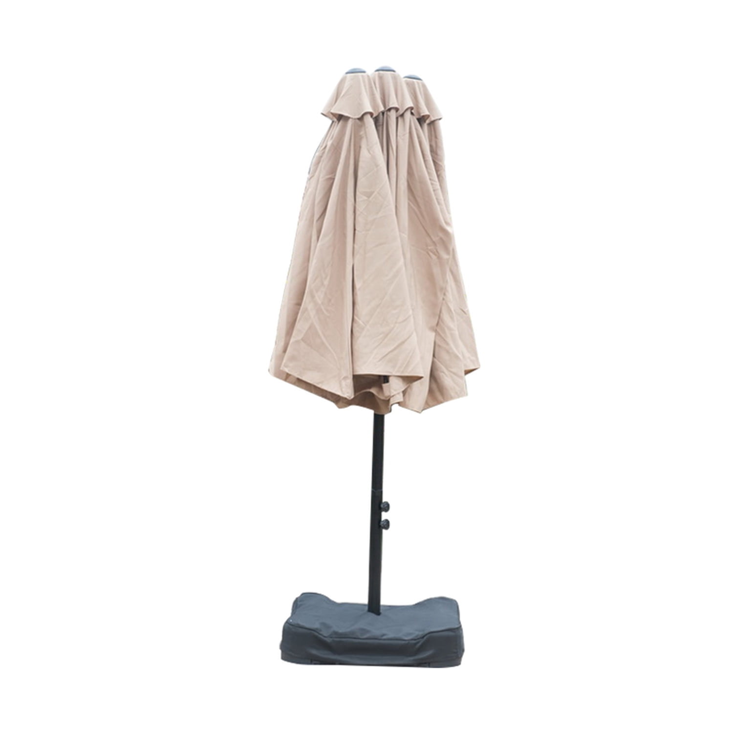 living accents 181.1 in. tiltable triple canopy octagon patio umbrella AKZP 13' Starlux Stay Put Umbrellas or a wide pool deck this 13 Living Accents Pagoda 9 ft.