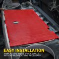 thumbnail image 5 of Xprite Parrilla De Malla De Aleación De Aluminio Roja Con Orificio De Bloqueo De Capó Compatible Con Jeep Wrangler Jk Jku 2007-2018, 5 of 5