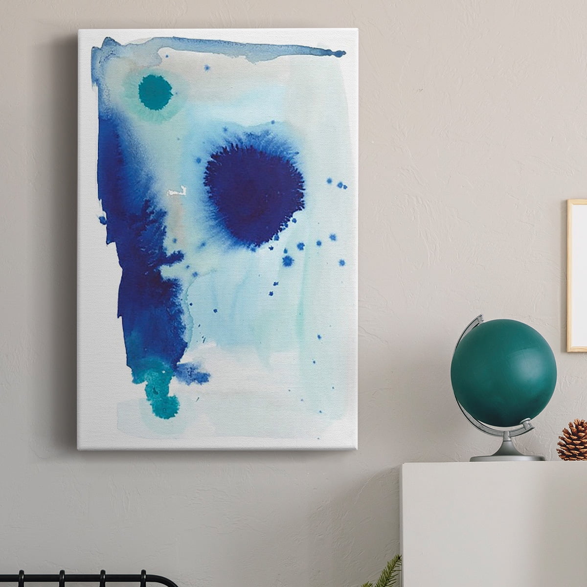 Spare Blue II Premium Gallery Wrapped Canvas - Ready to Hang