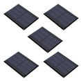 thumbnail image 1 of Solar Panel 2W Solar Panel Module System 5Pcs Lawn Lights for Solar Toys Wall Lights, 1 of 8