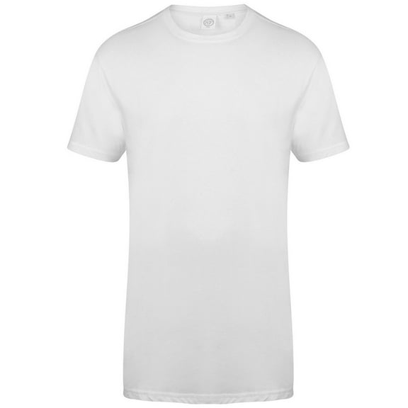 SF Men Mens Dipped Hem Longline T-Shirt