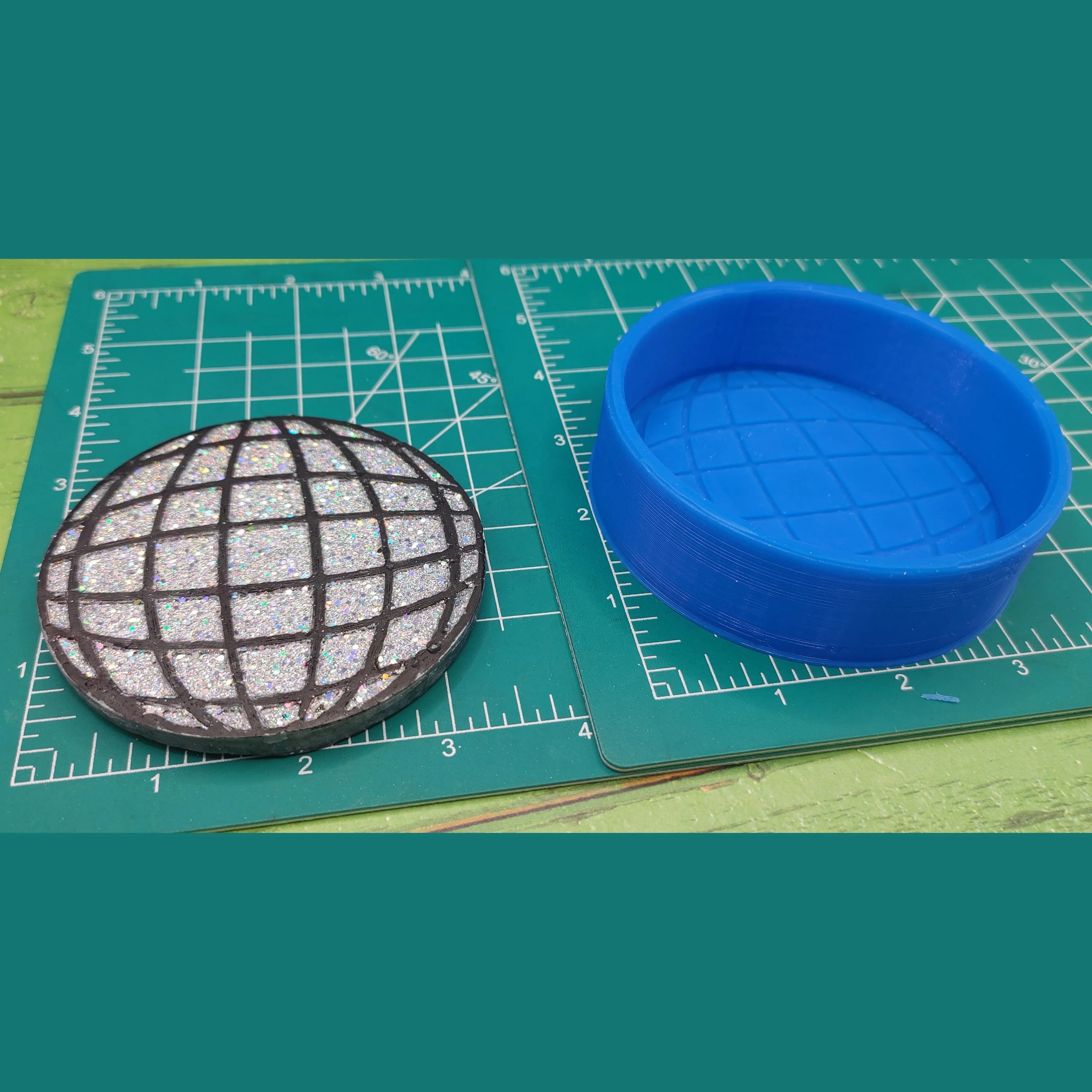 Disco Ball Silicone Freshie Mold