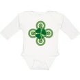 thumbnail image 3 of Inktastic St Patricks Day Shamrock Irish Boys or Girls Long Sleeve Baby Bodysuit, 3 of 5