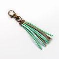 thumbnail image 5 of Uxcell 49.21 Yards 2.6mm Flat Leather Cord Suede String for DIY Crafts Dark Green 1Roll, 5 of 6