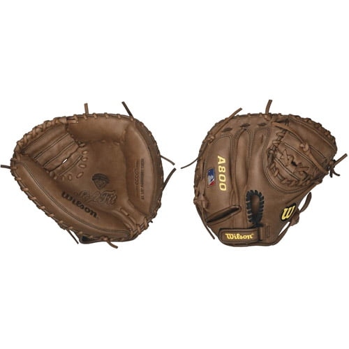 Wilson 32" A800 Series Youth Baseball Catchers Mitt, Right Hand Throw