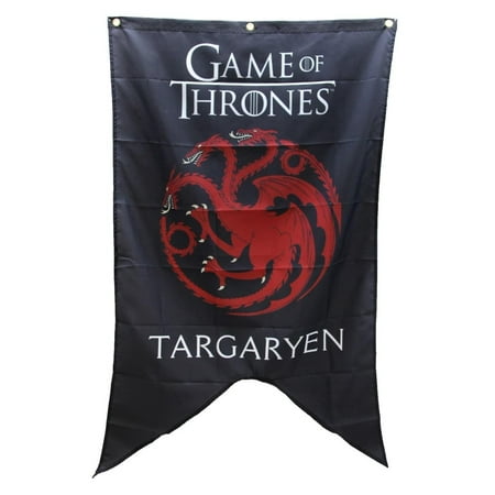 Polyester Fabric Banner - Game of Thrones House Targaryen 30