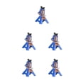 thumbnail image 1 of Vogacara 1:10 RC Car Jack Stand Altura Ajustable Herramienta de Reparación Automóvil Accesorio Automotriz Reemplazo para Axial SCX10 CC01 Azul 3T Type2 NO2 Vogacara CBP163336, 1 of 4