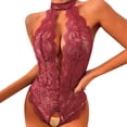 thumbnail image 2 of Laonim Lingerie une-Pièce en Dentelle Sans Entrejambe pour Femmes, 2 of 9