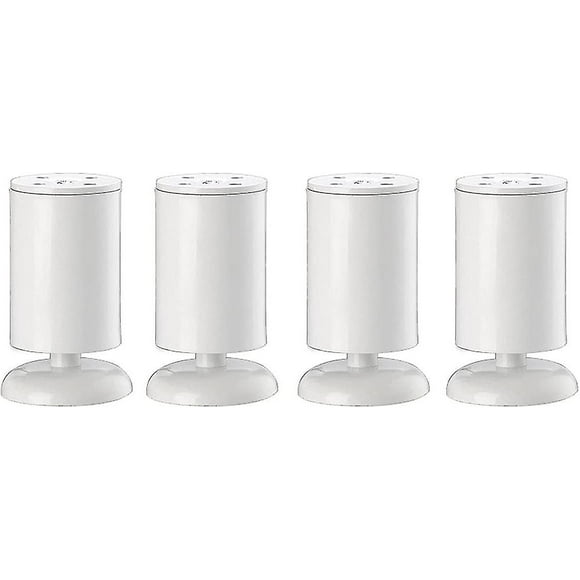 4pcs Furniture Legs Thickened Adjustable Stainless Steel Cylindrical Metal Table Legs Sofa Leg
