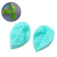 thumbnail image 2 of Molde De Fondant Molde de silicona Flor Hoja DIY Fondant Cake Mold Herramientas (Hojas de rosa S), 2 of 6