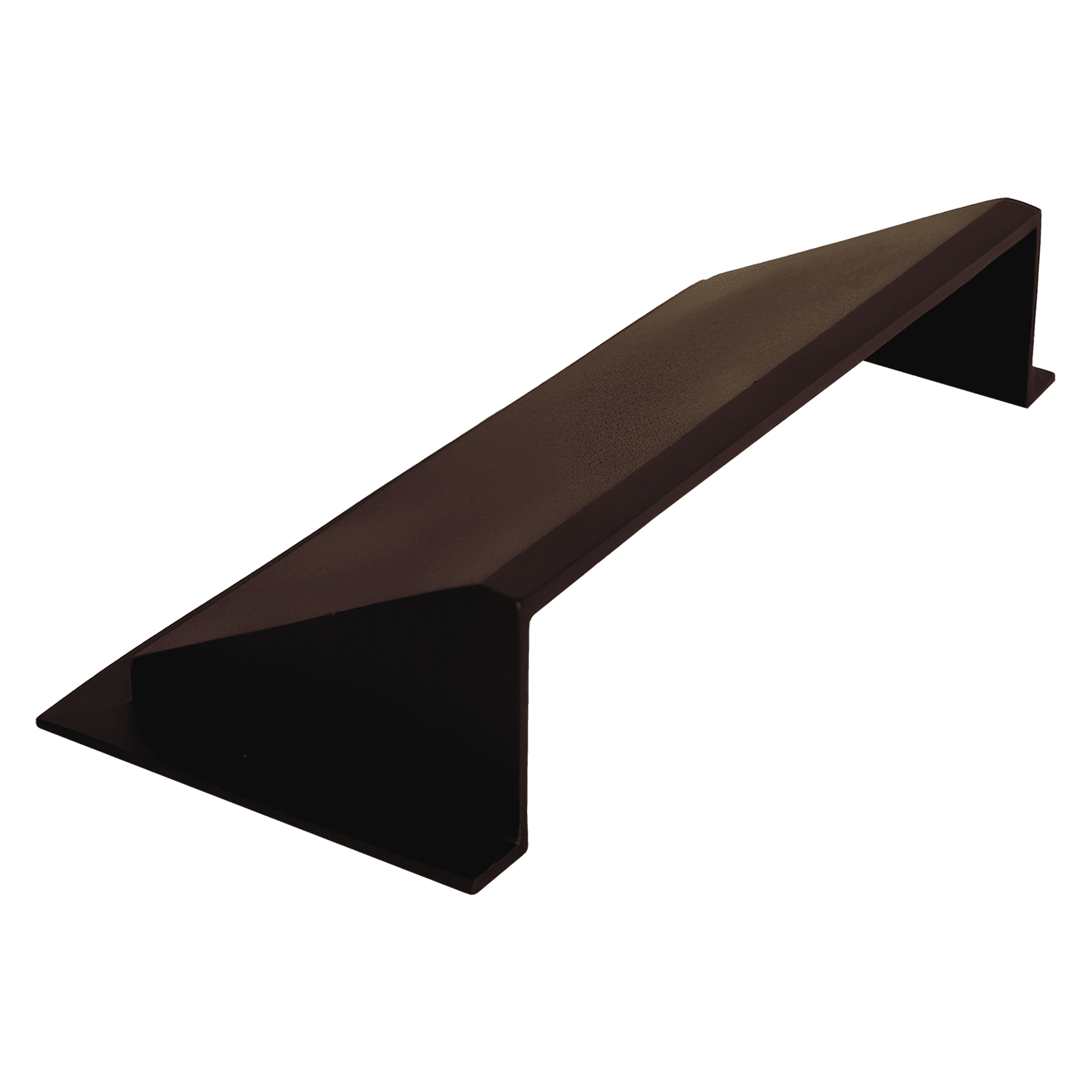 Solid Metal Deflector 2"x14" Unbreakable Cast Aluminum | Air & Heat Diverter