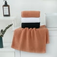 thumbnail image 2 of Pidada Hand Towels Set of 4 Striped Pattern 100% Cotton Absorbent Soft Decorative Towel for Bathroom (White), 2 of 7