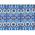 thumbnail image 2 of Zelouf the Emperor's Ikatt  , Sewing, DIY, Crafts Fabric by the Yard, 149 Blue/black, 10 Yard, 2 of 2