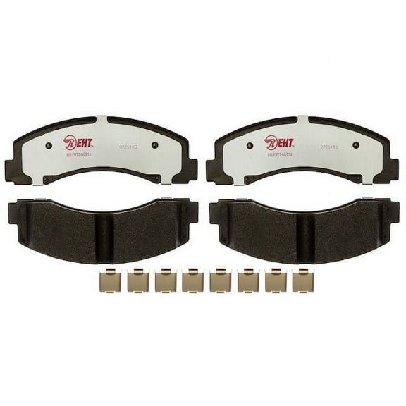 Front Brake Pad Set - Compatible with 2018 - 2020 Ford F-150 2019