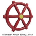 thumbnail image 3 of Pirate Ship Playground Swing Accessory, Amusement Park Children's Toy Steering, For Children(Yellow), 3 of 5