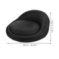 thumbnail image 2 of GAXIRE Cushion Replacement for Barstools Anti Slip Soft Black 1Pack, 2 of 8