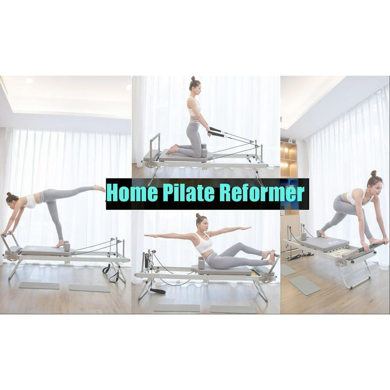 ZENOVA Pilates Reformer，Foldable Pilates Reformer Machine for