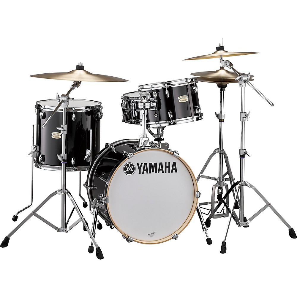 Yamaha Stage Custom Bop Kit 3Piece Shell Pack (Raven Black) Walmart