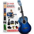 thumbnail image 1 of Guitarra acústica Pyle Beginner 3/4 Junior con accesorios, 1 of 7
