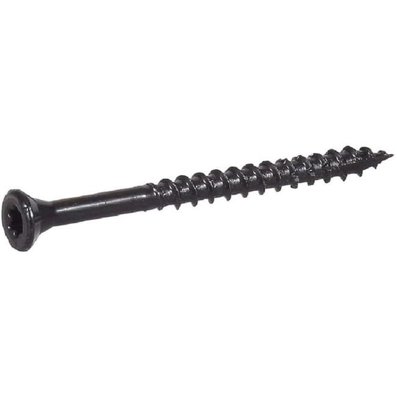 25 lbs 2 in. No.8 7 Deck Plus Star Flat Head Exterior Deck Screws, Tan