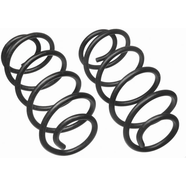 Moog Chassis Coil Spring 81069 OE Replacement; Set of 2; Constant Rate Springs