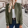 thumbnail image 4 of Lixiuxyad Lightweight Jacket Women's Casual Zip Up Long Sleeve Jacket Outerwear Green, 4 of 6