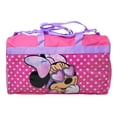 thumbnail image 1 of Bolsa de viaje para niñas Disney, rosa, tamaño mediano, diseño de Minnie Mouse, 1 of 5