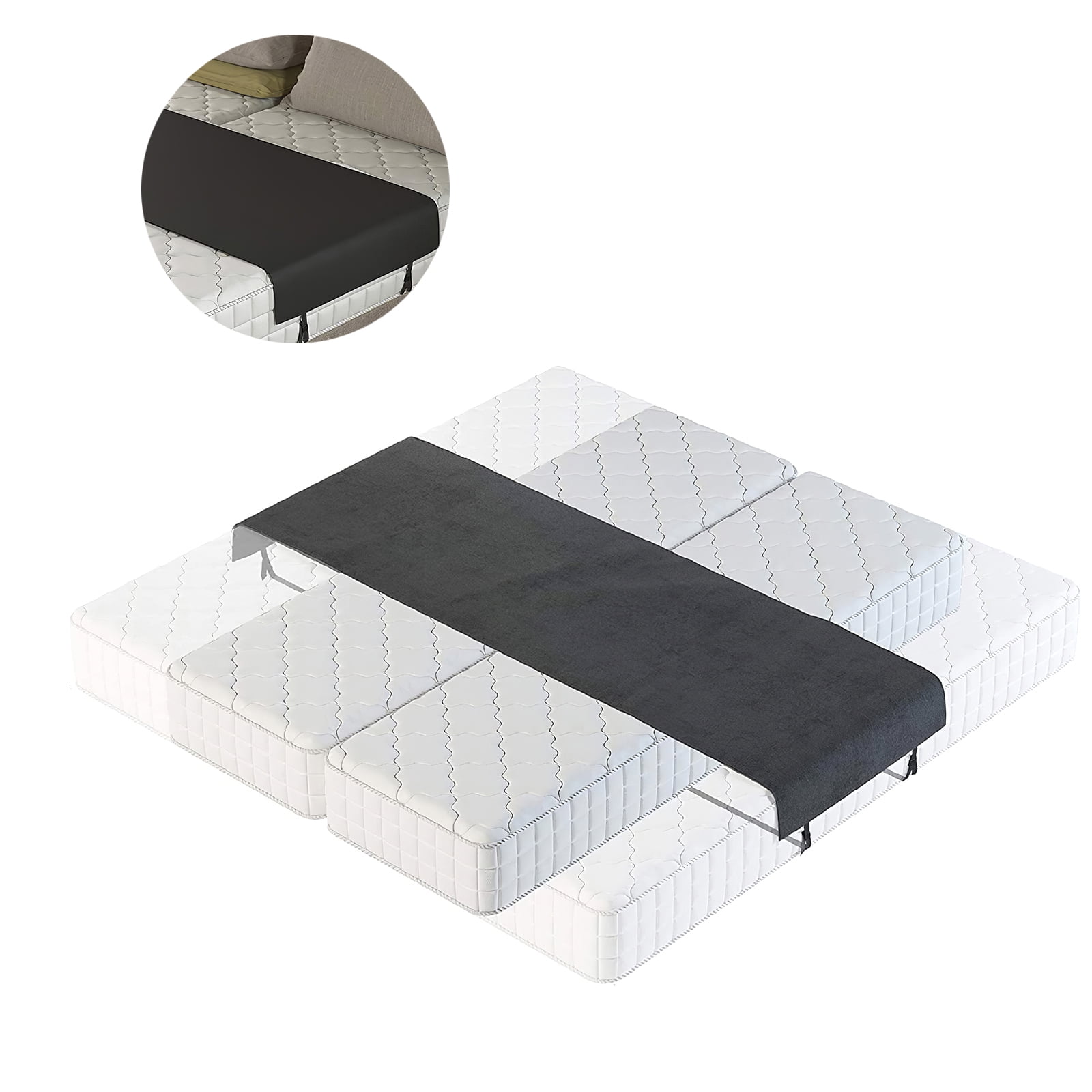 Bed Gap Filler, Bed Bridge and Mattress Gap Filler, Twin to King