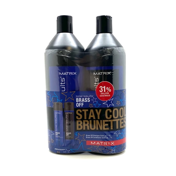 Matrix Total Results Brass Off Shampoo&Conditioner 33.8 oz