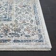 thumbnail image 3 of SAFAVIEH Moondust Gino Oriental Polyester Area Rug, Ivory/Blue, 6' x 6' Square, 3 of 8