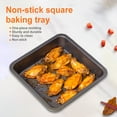 thumbnail image 2 of DEBGFS Baking Pan 8 Inch Carbon Steel Non-stick Square Cake Mold Baking Pan Bakeware Kitchen Tool, 2 of 6