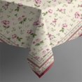 thumbnail image 4 of Pink Cherry Rose Flower Tablecloth,Oil Proof Spill Proof Polyester Table Cover for Rectangle Tables,Durable Tablecloth Decoration Tablecloths for Birthday Picnic Wedding Tea Party Decorations, 4 of 6
