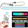 thumbnail image 2 of RGB 60CM LED Car DRL Daytime Running Turn Signal Lamp Strip Light Flexible Tube, 2 of 12