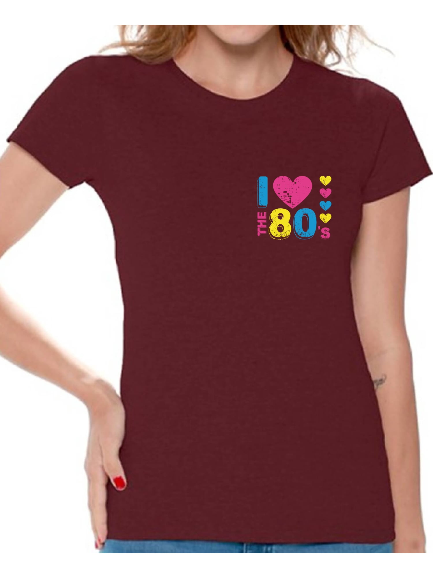 Shirt 80s Pocket T Shirts 80s Costumes 