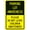 Warning Sign 3, variant on Parking Lot is Full Kit Sign Cast Iron Base and Post - 8"x12" Metal Security Tin Warning Sign, Parking Status Decor for Street Business Home Wall