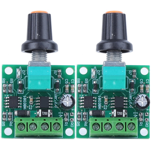 DC Motor Speed Control Switch,2pcs 1.8V 3V 5V Motor Speed Regulator DC Motor Speed Controller Built for Professionals