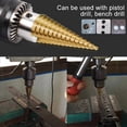 thumbnail image 5 of 4-20mm HSS Straight Groove Step Drill Bit, 5 of 5